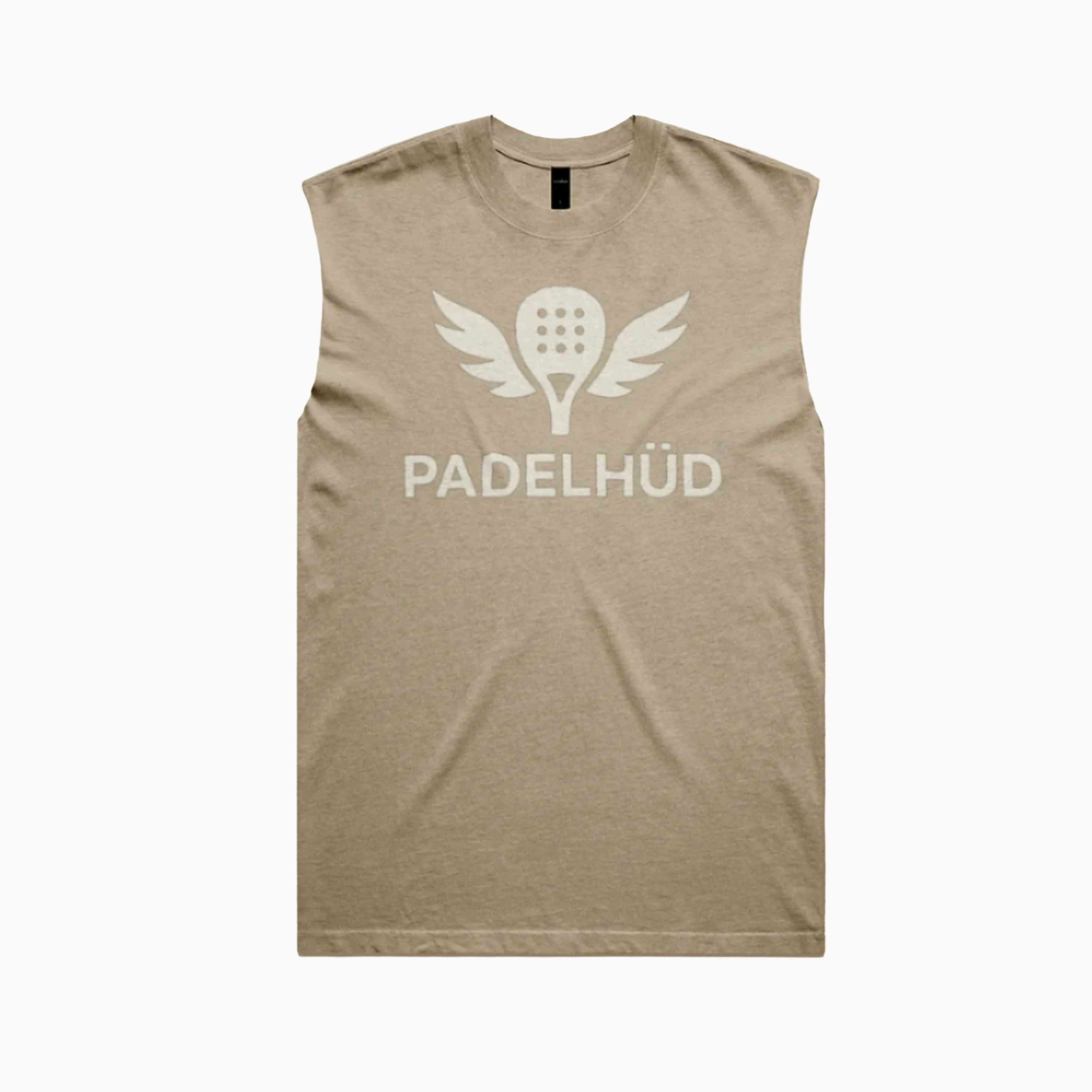The Sunserve Padel Tank – Faded Cream | Heatwave Drop
