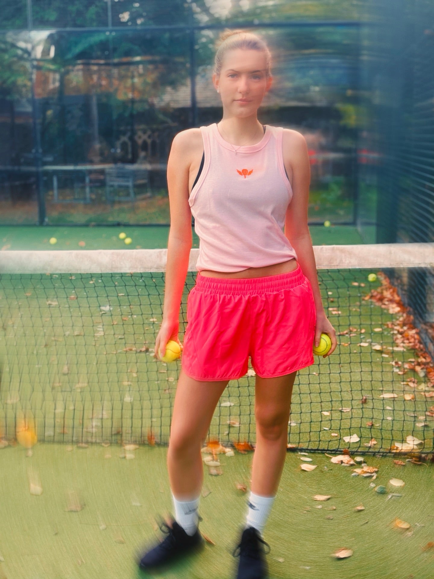 Rally Crop Cotton Padel Tank