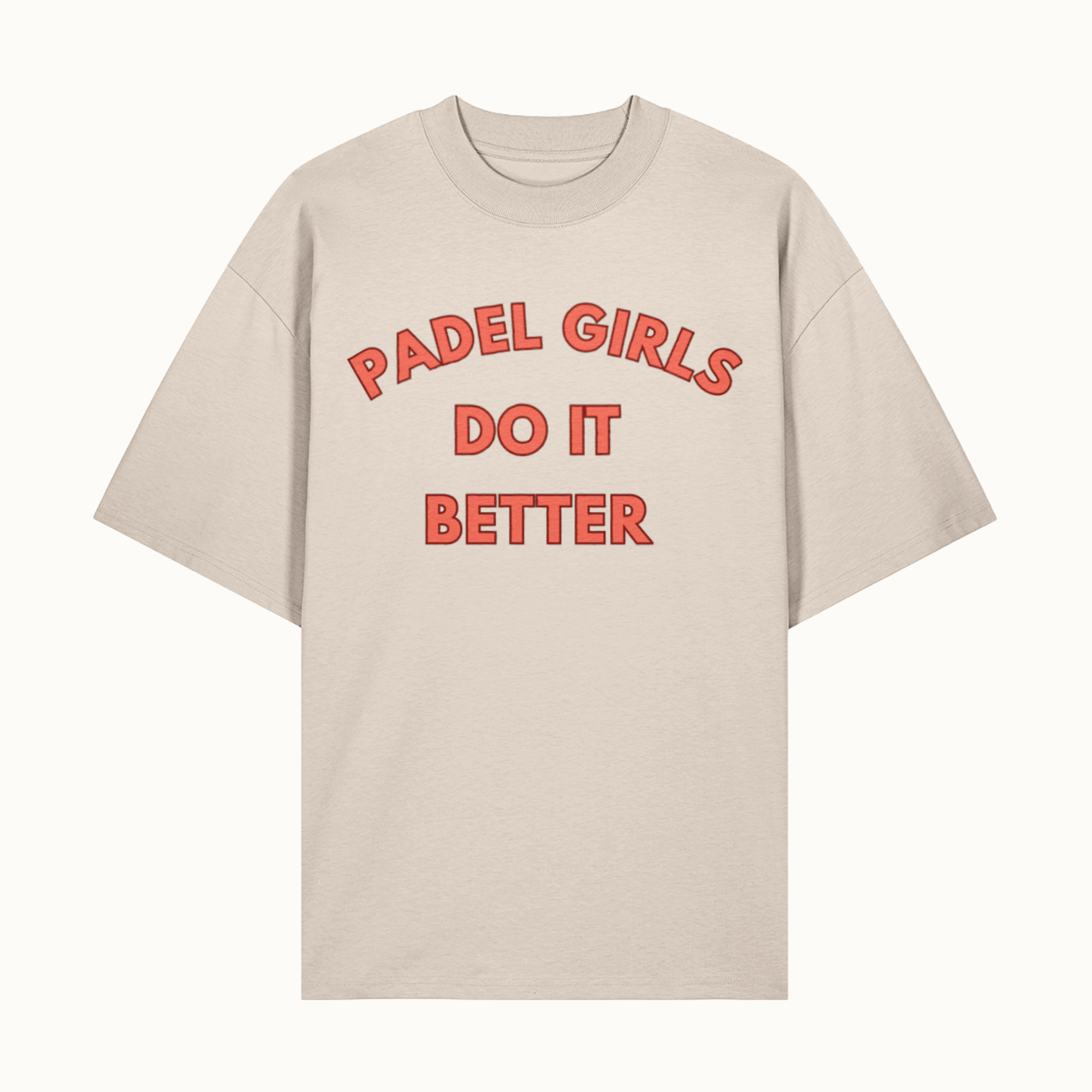 THE SISTERHÜD Girlfriend Padel Tee