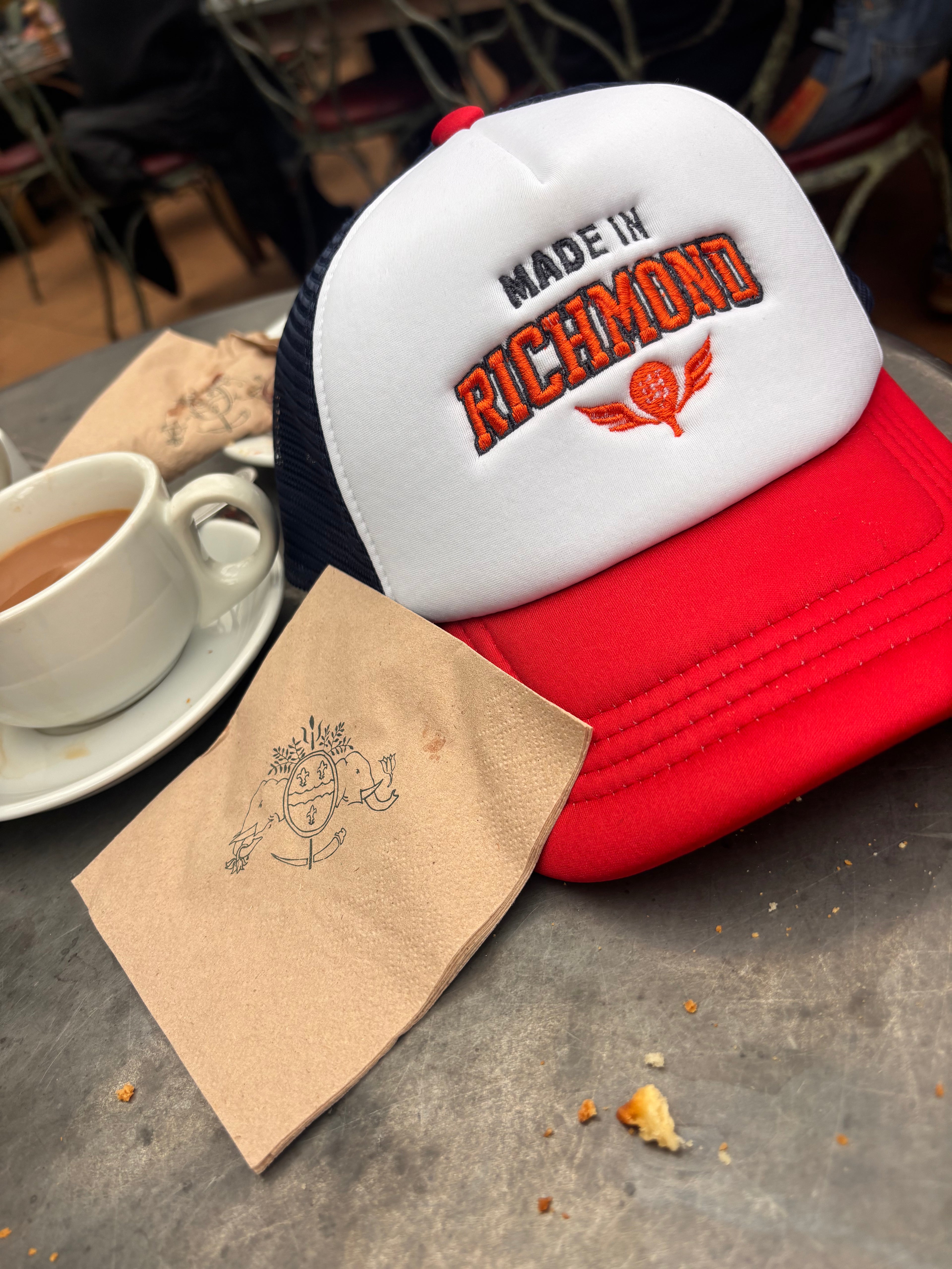 The Padelhüd Richmond Weekender cap