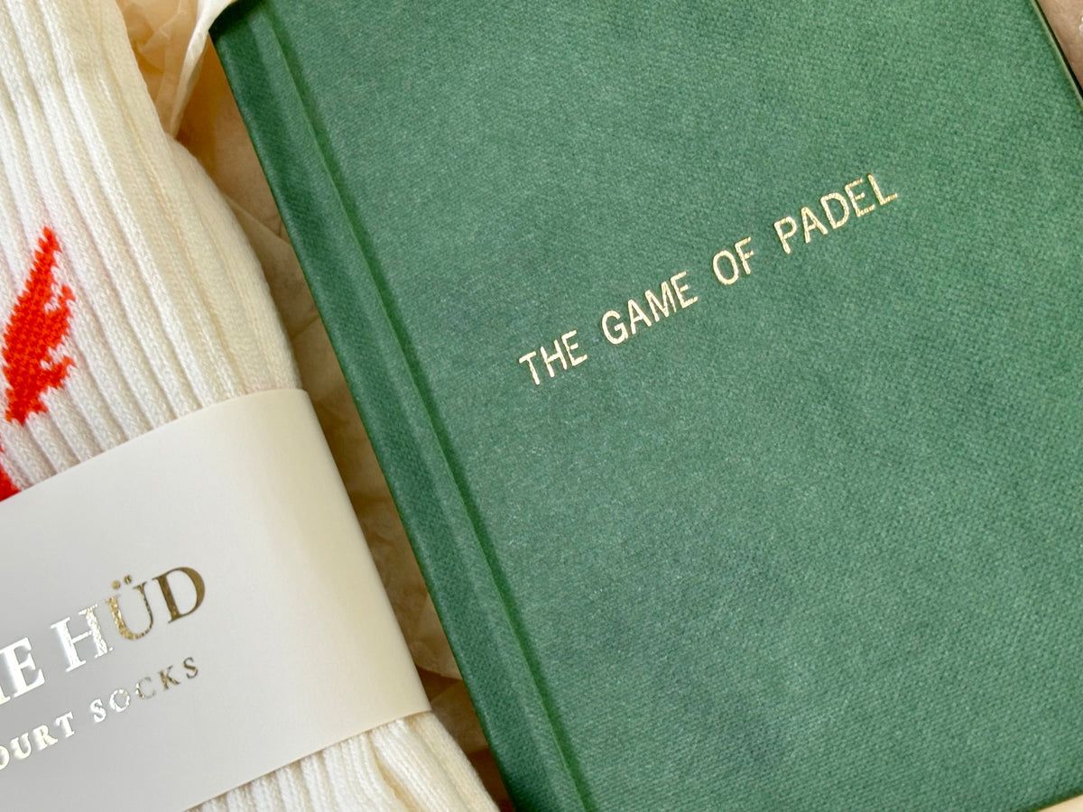 The Game of Padel book from The Hud Padel Gift Box | The Hud