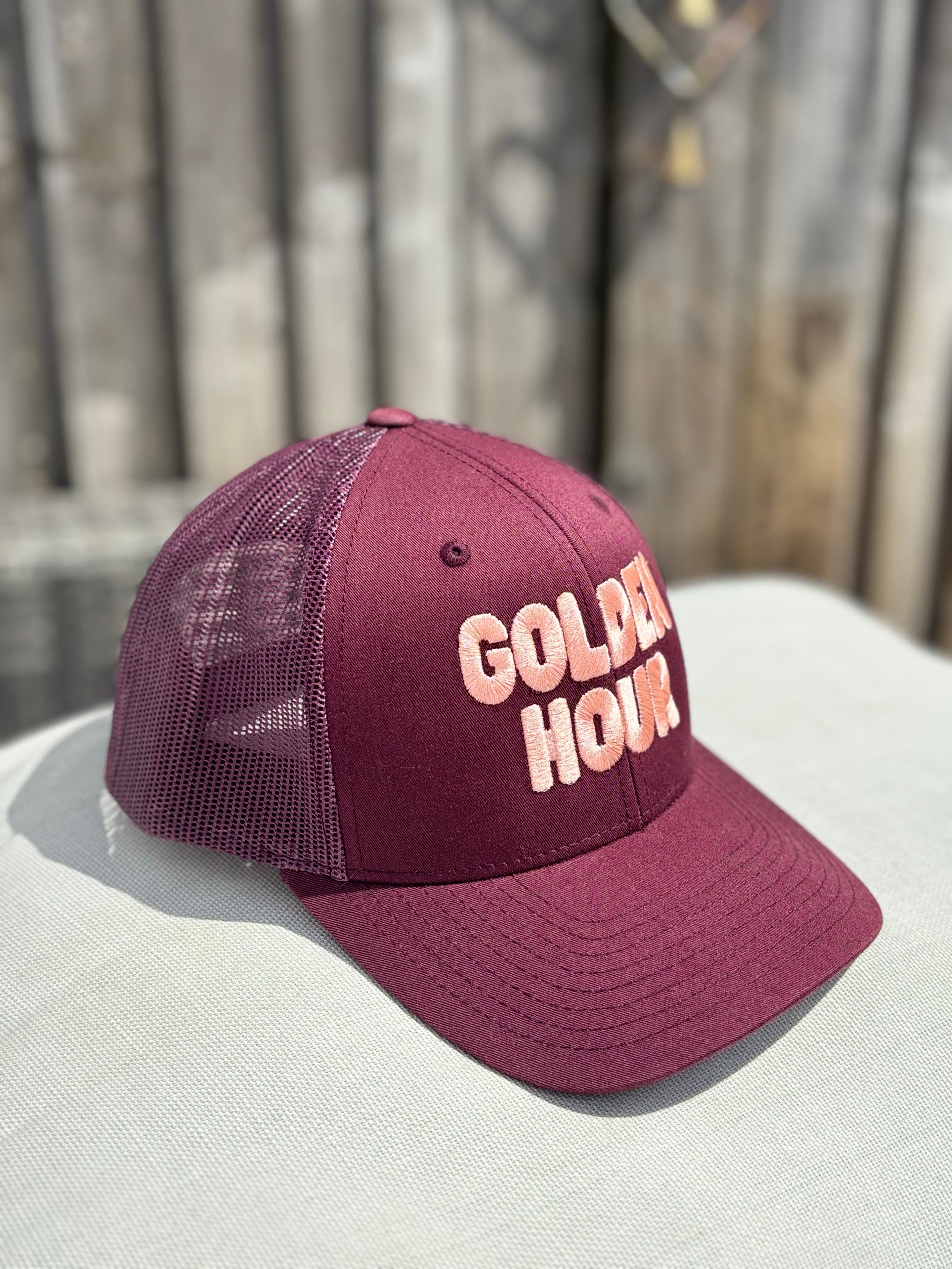 * LIMITED EDITION*  Padelhüd 'Golden Hour' Trucker Cap