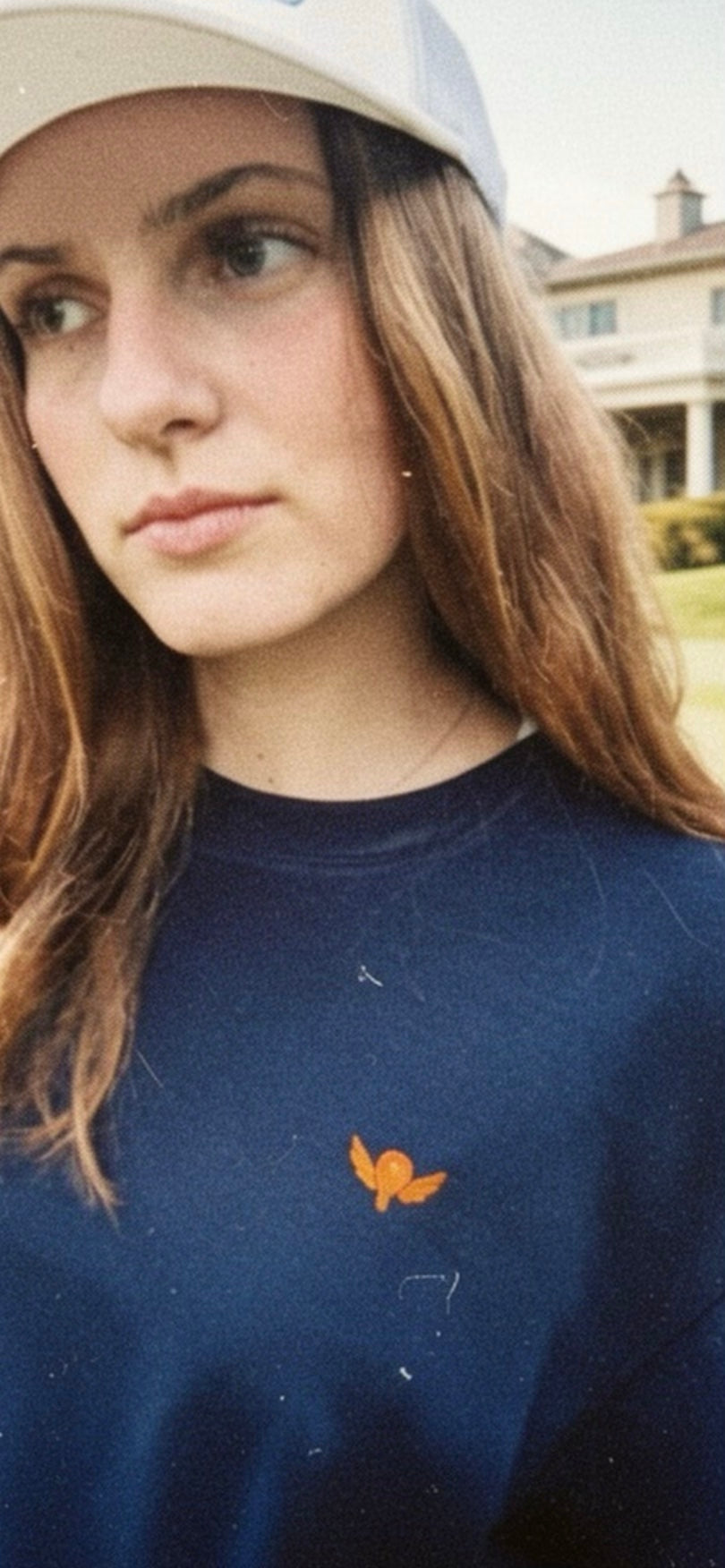 The Matcha Padel Organic Sweatshirt – Orange Crest Logo