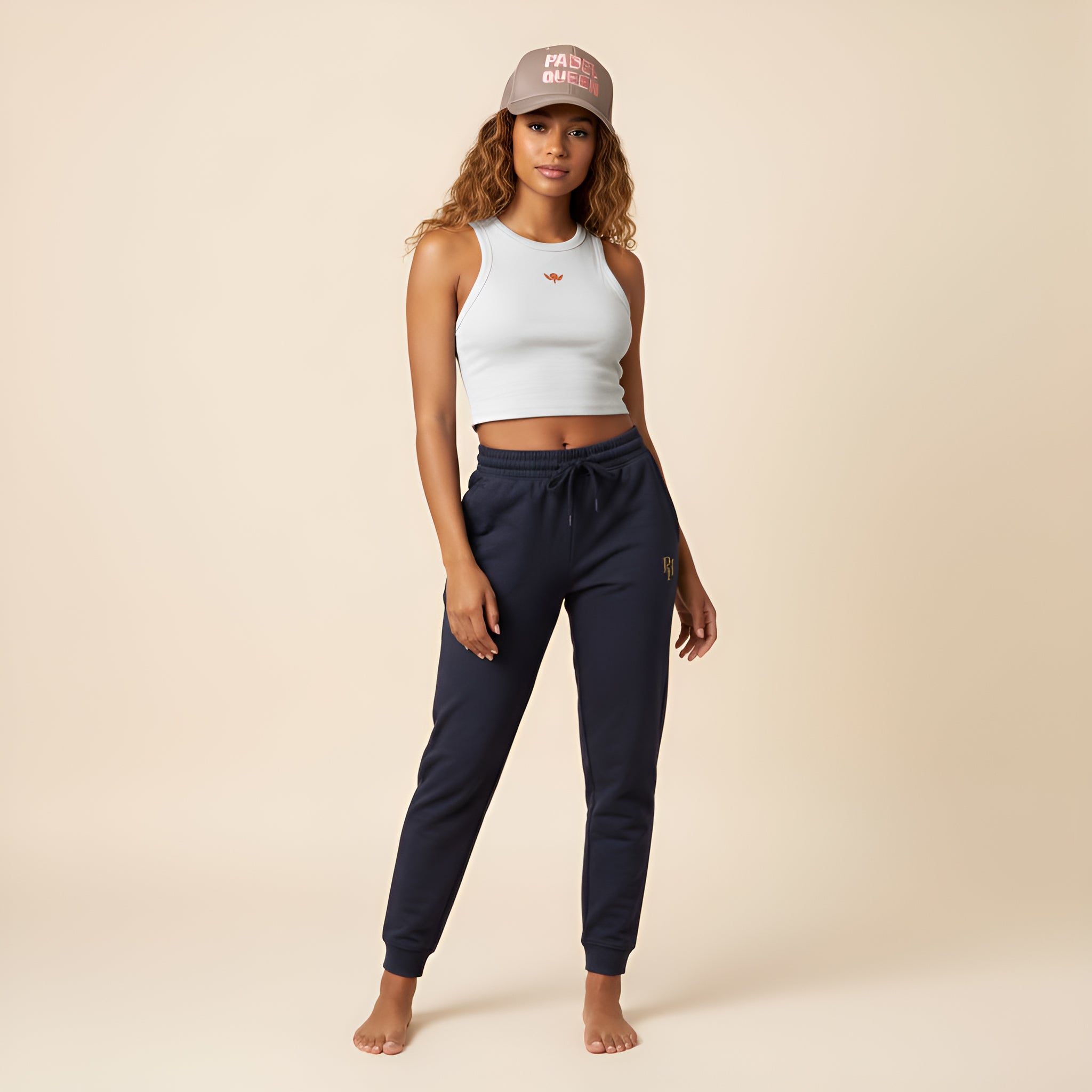 Rally Crop Cotton Padel Tank