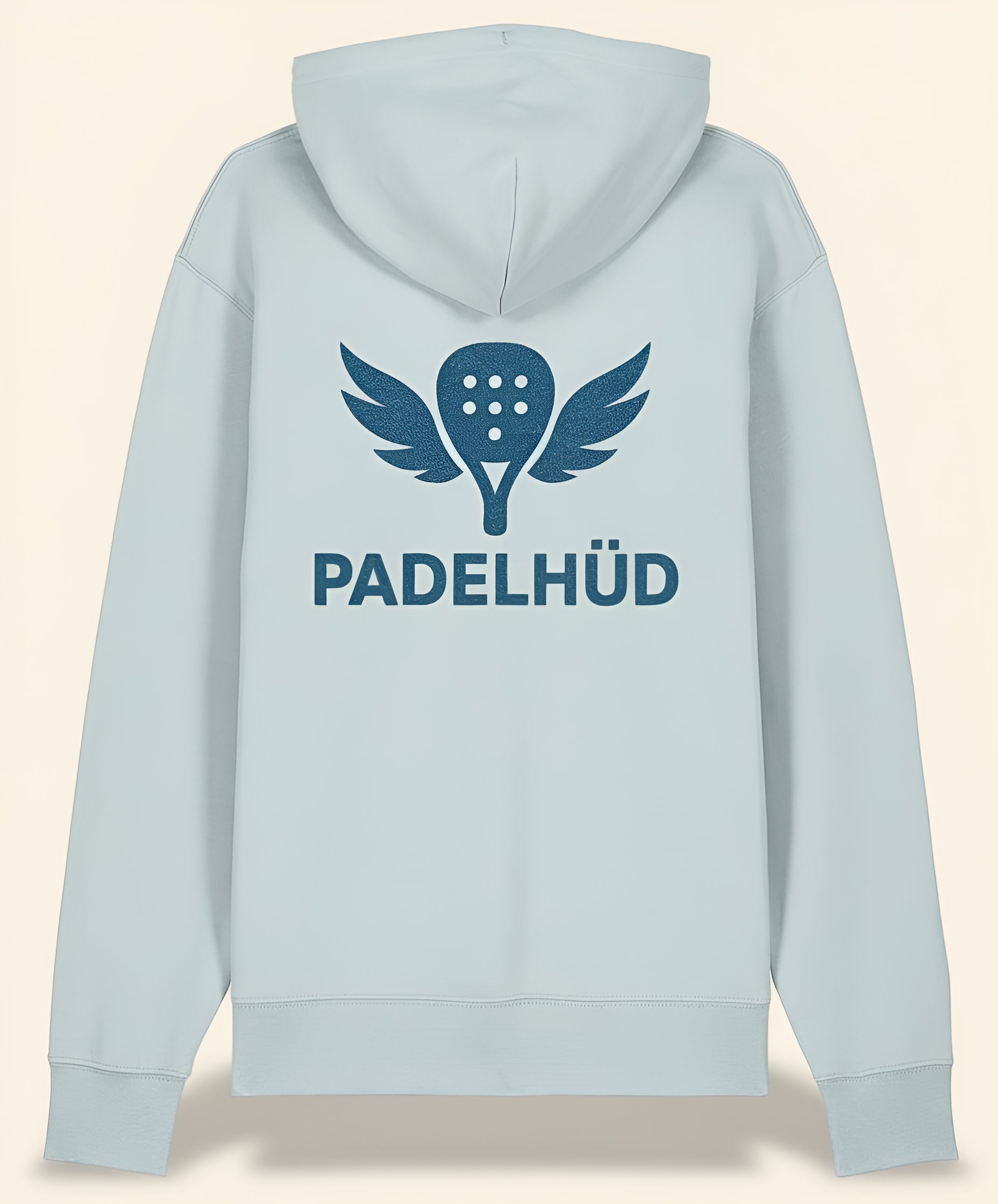 Le Smash Organic Hoodie - Blue embroidery