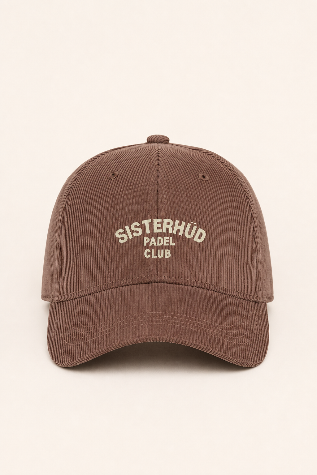 Sisterhüd Padel Club Cordruoy cap