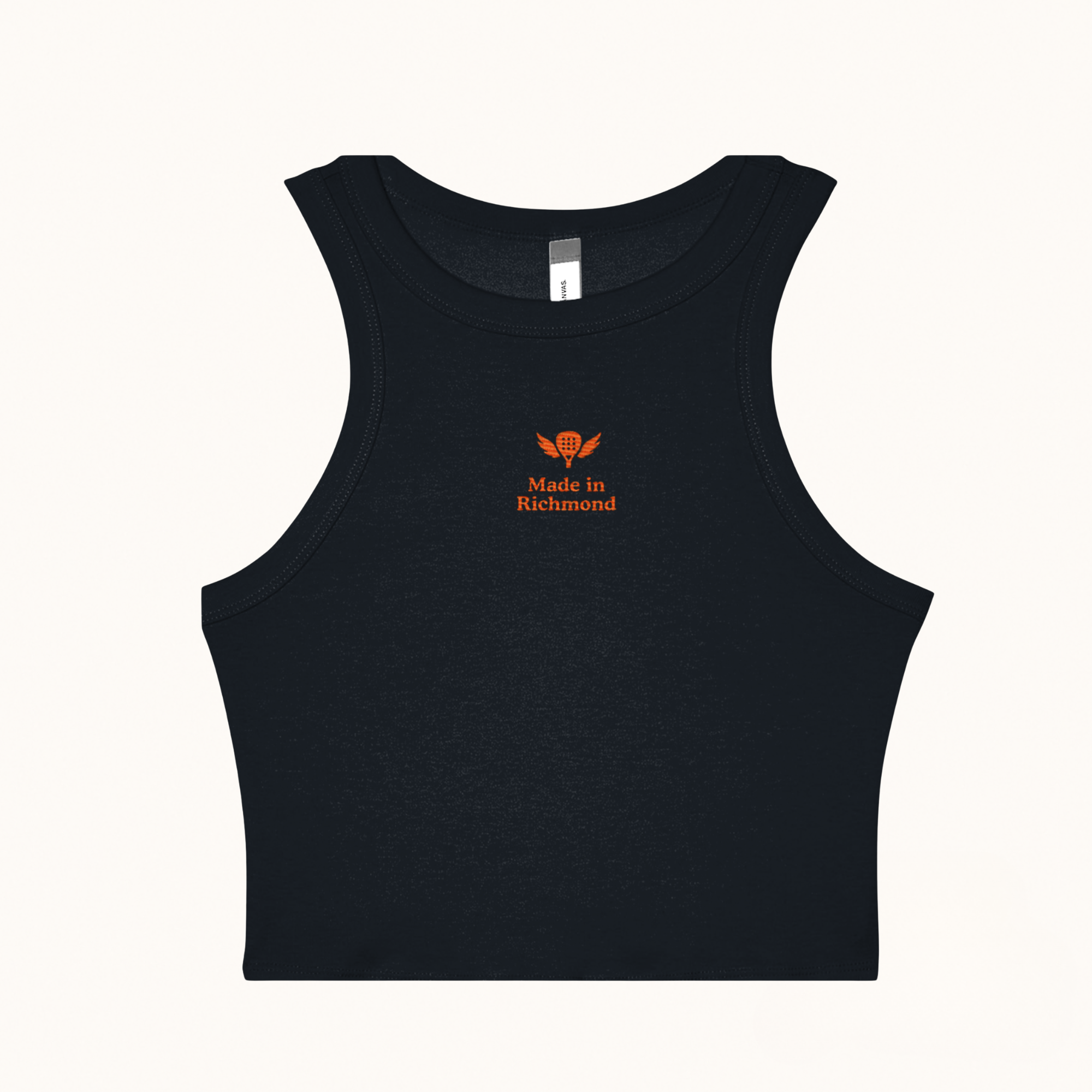 The Richmond Rib Crop Padel and Pilates Tank