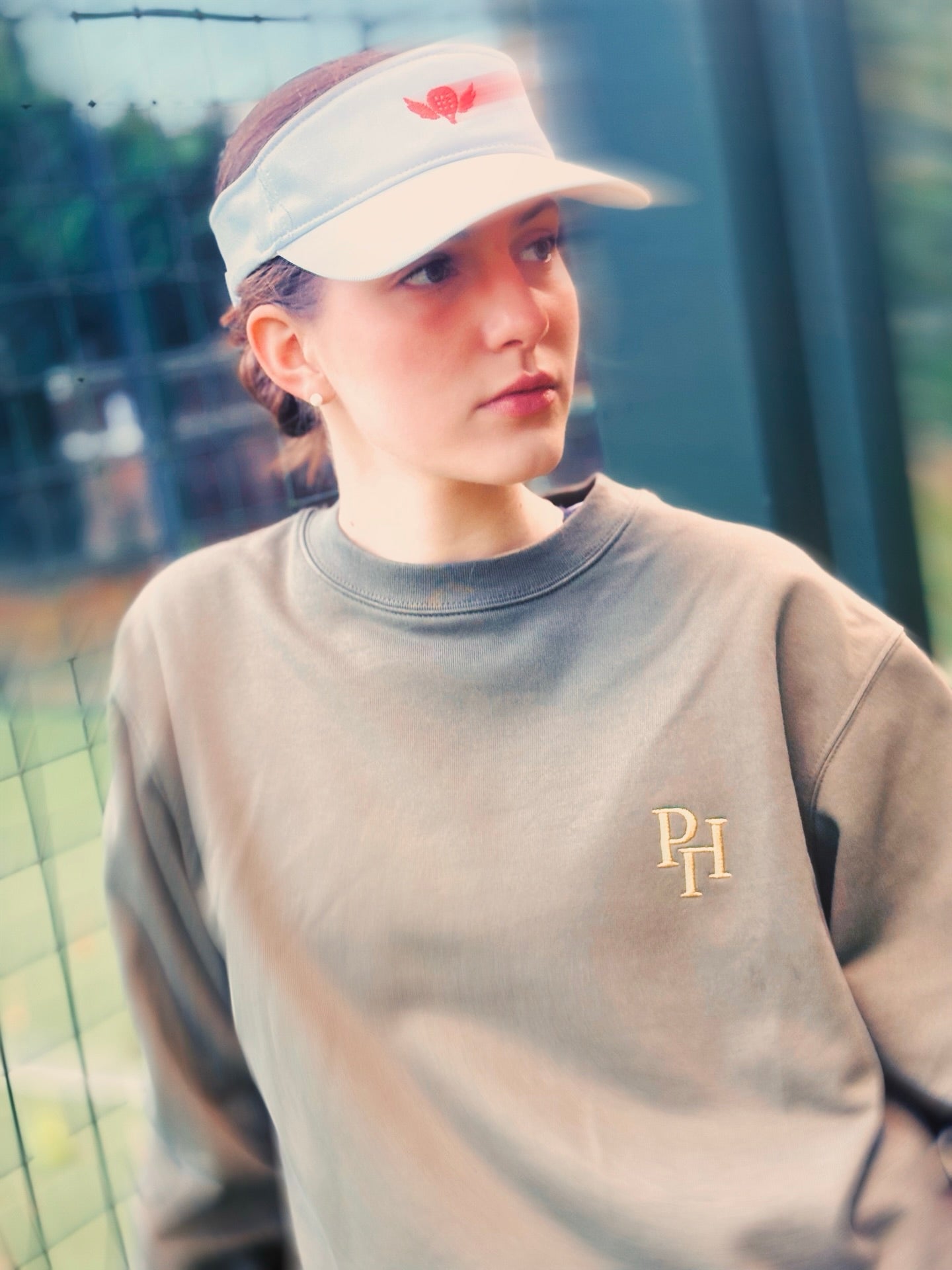 The Winged Padel Visor – Navy