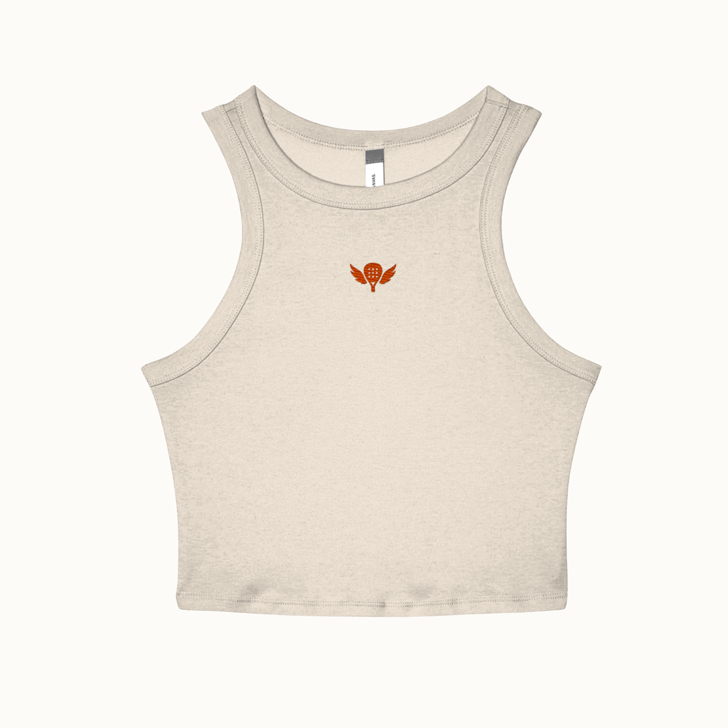 Rally Crop Cotton Padel Tank