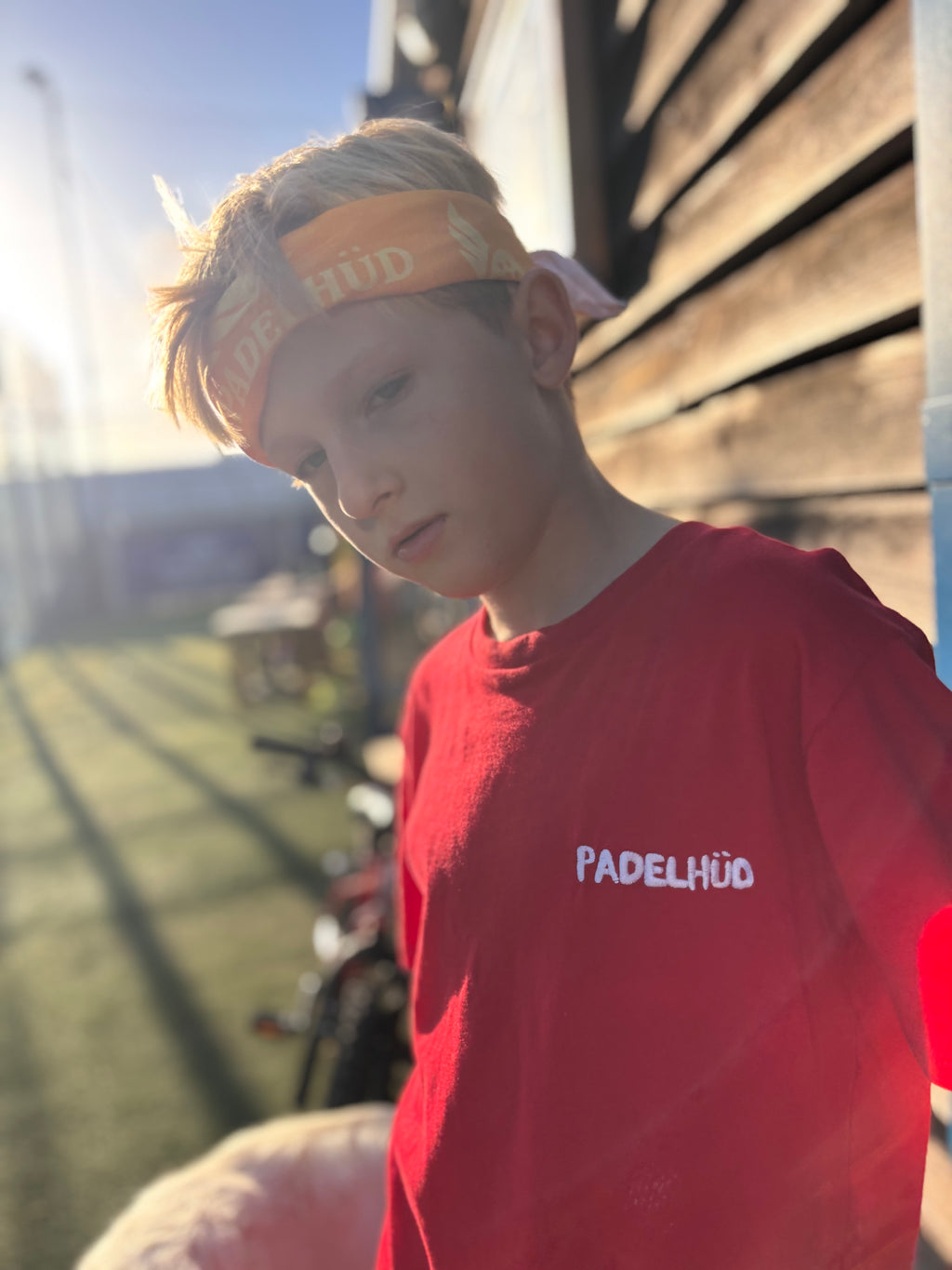 The Padelhüd Padel ‘Ben’ Dana – Pastel Neon Orange