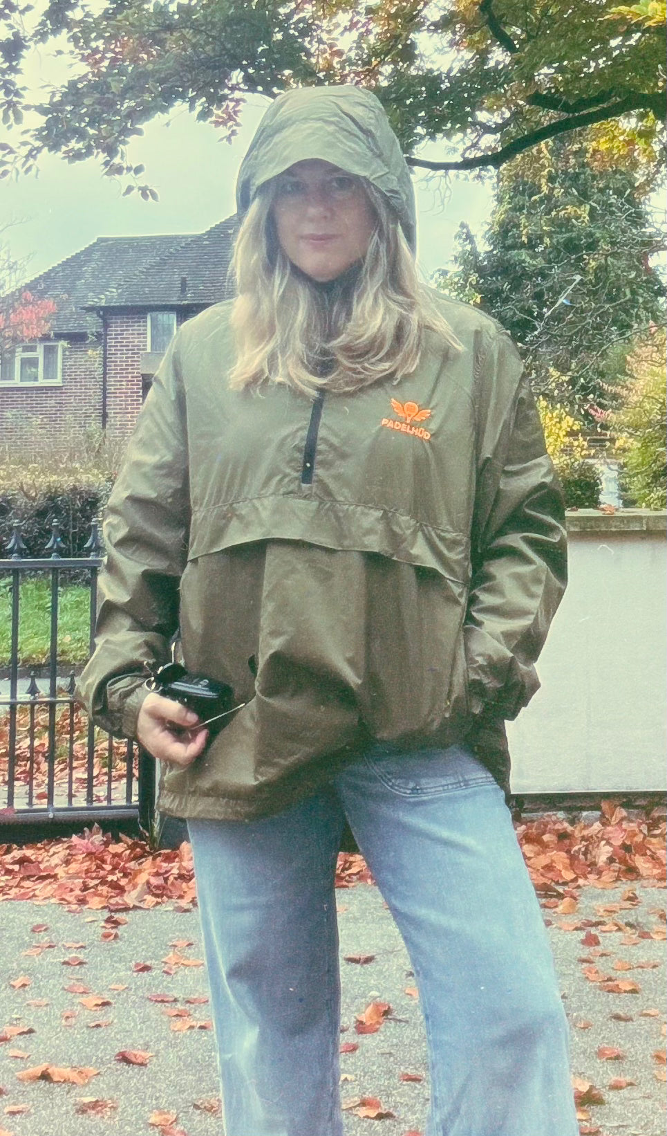 The Rally Shell  Waterproof Padel Hoodie - THE WOODIE