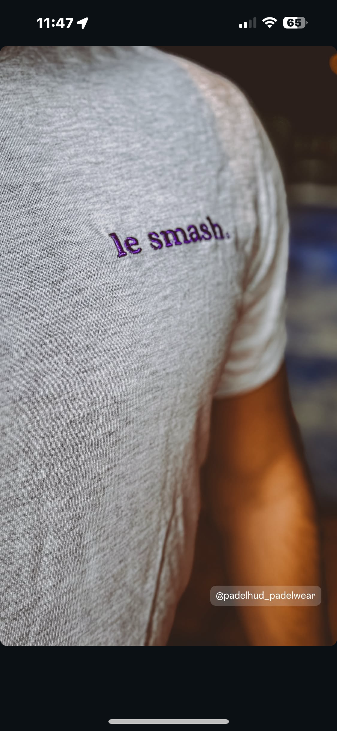 Le Smash Padel Tee