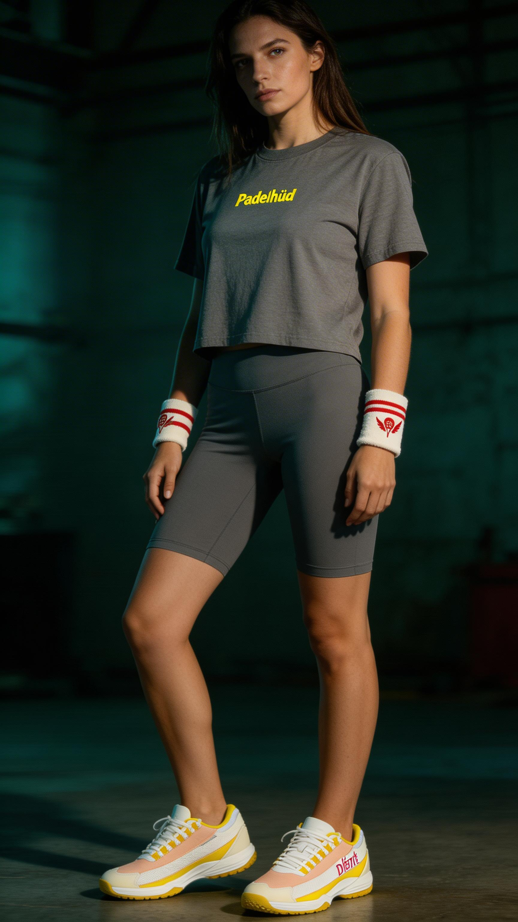 Padelhüd Sun Fade Crop Tee