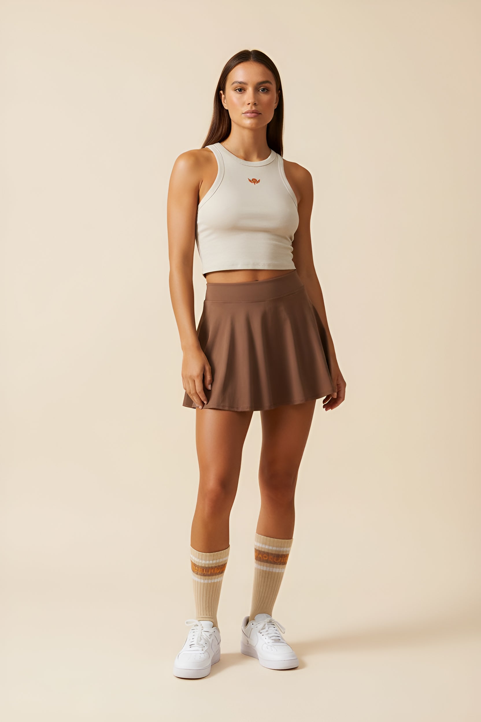 Rally Crop Cotton Padel Tank