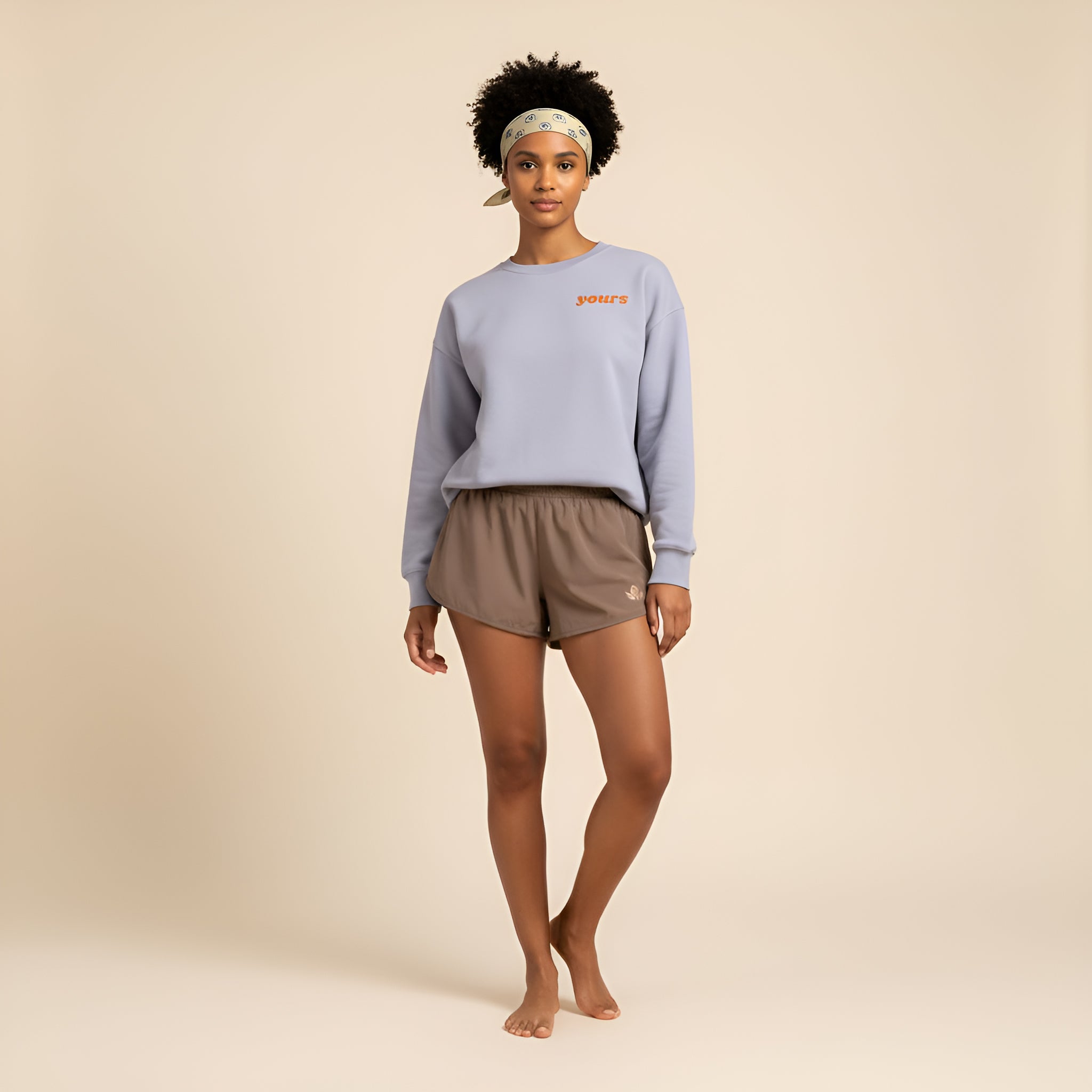 The “Yours” Padel Crop Sweatshirt