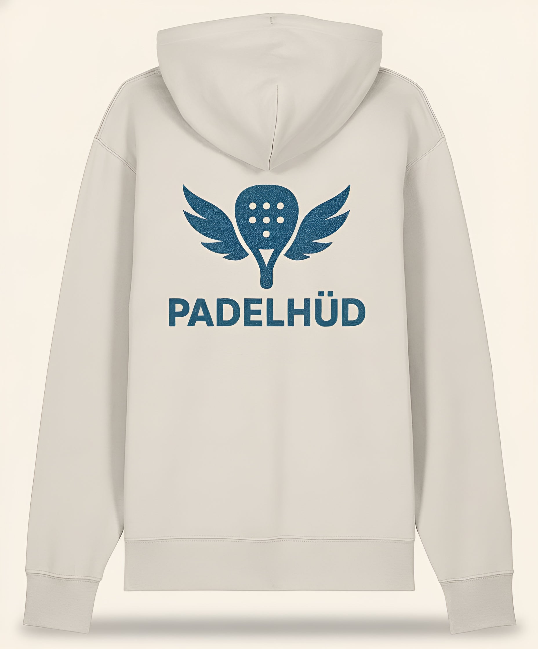 Le Smash Organic Hoodie - Blue embroidery