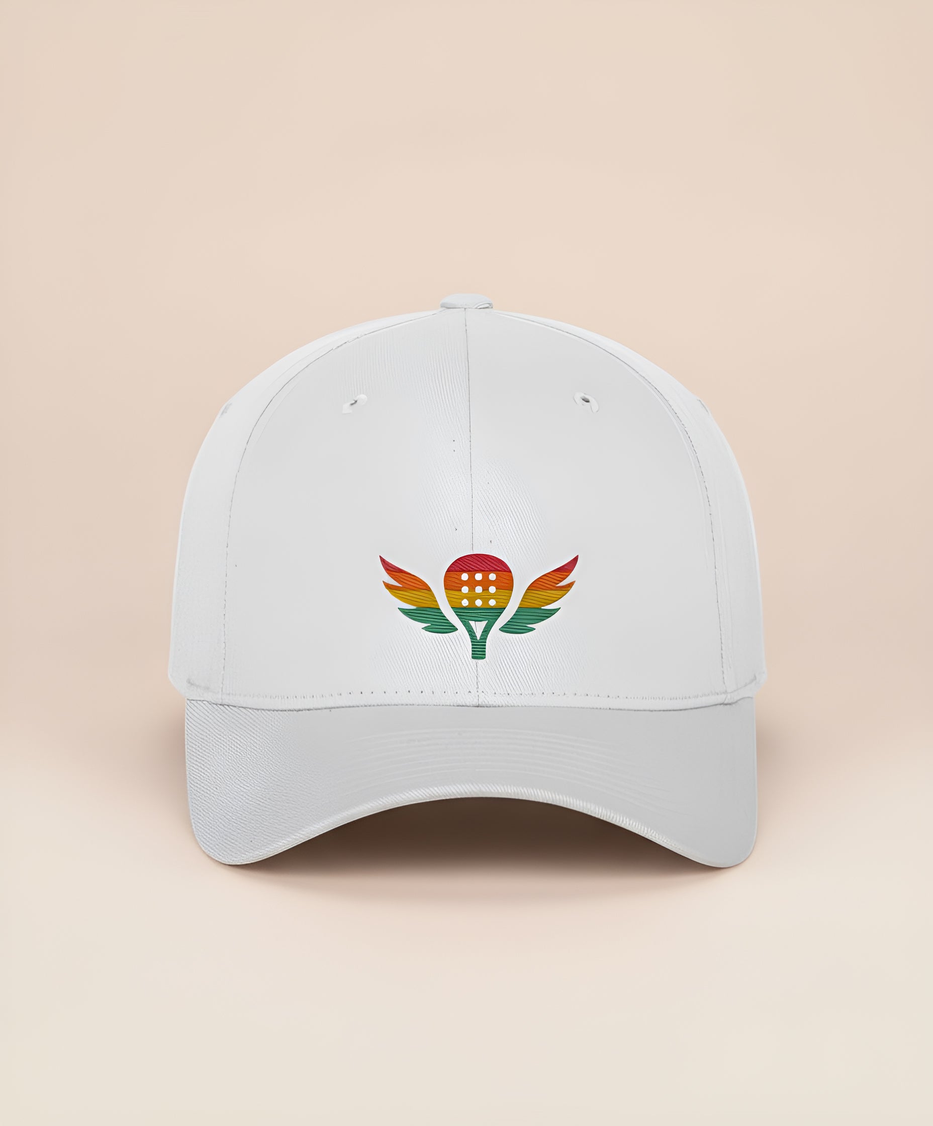 White Pride Serve Baseball Cap
