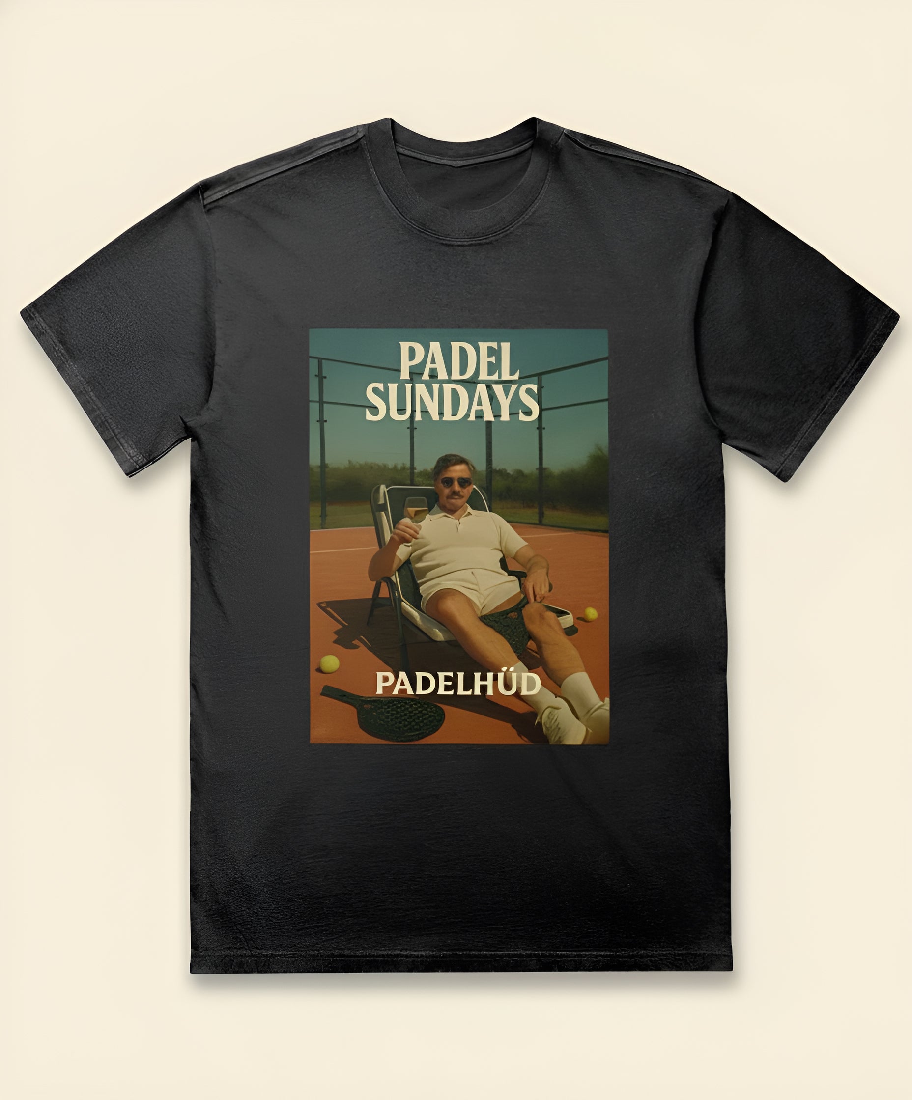 Padel Sundays Tee - The Chardonnay