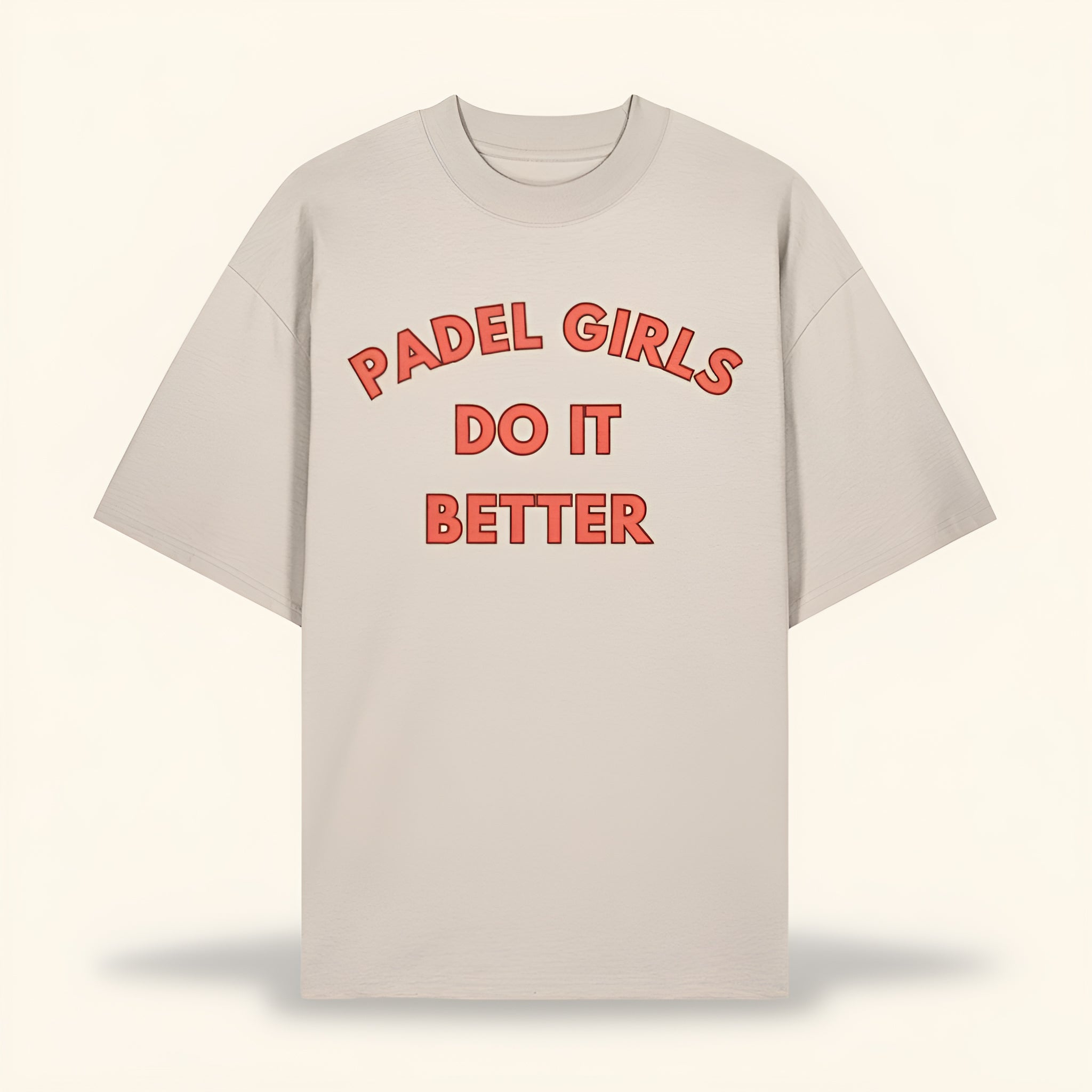 THE SISTERHÜD Girlfriend Padel Tee