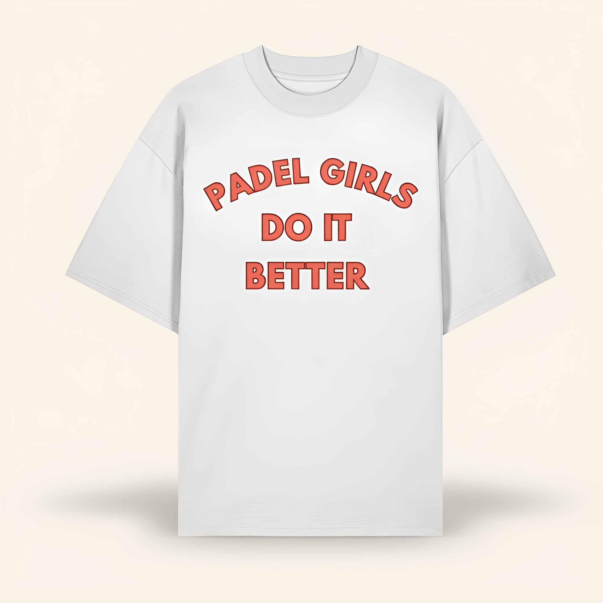 THE SISTERHÜD Girlfriend Padel Tee