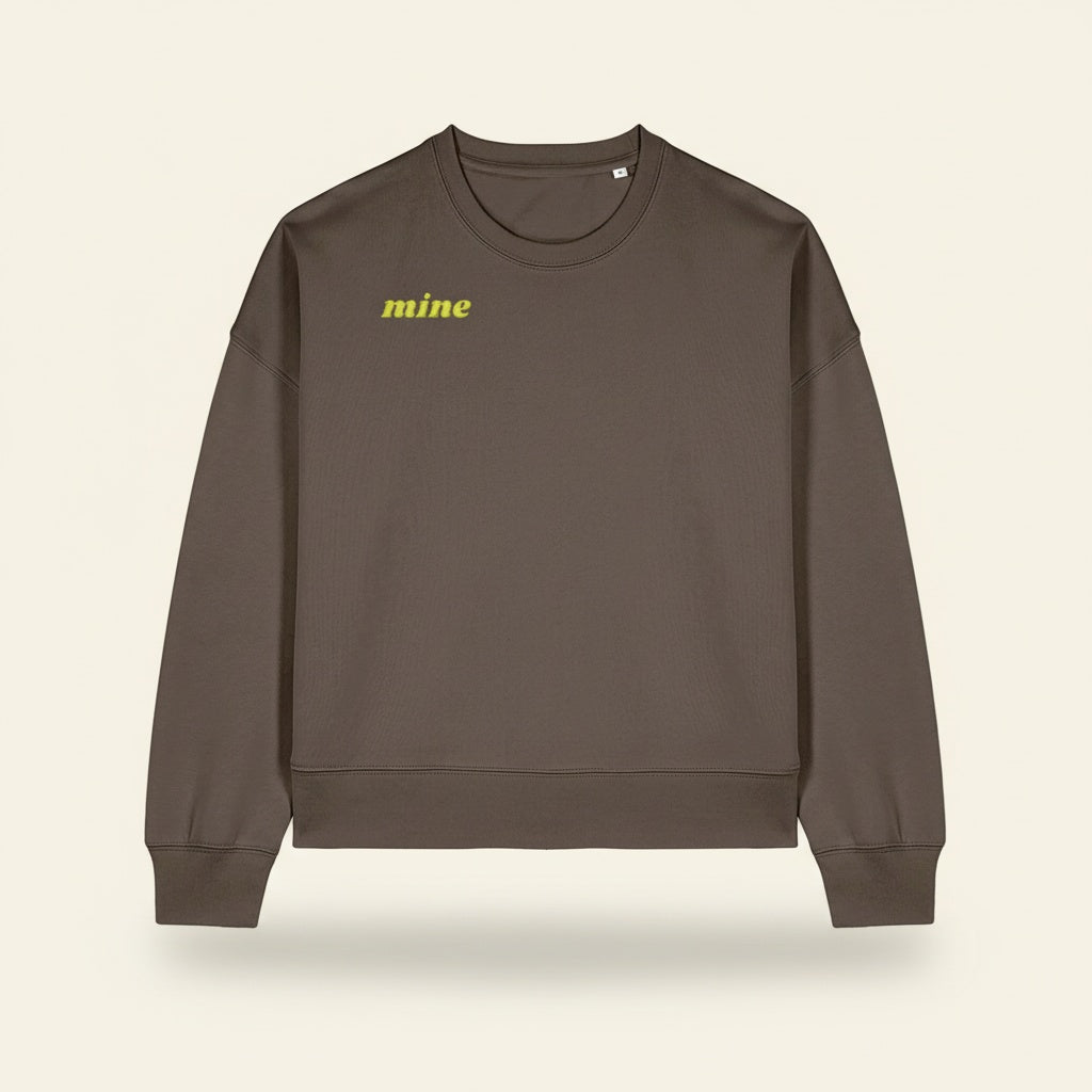 The “Mine” Padel Crop Sweatshirt