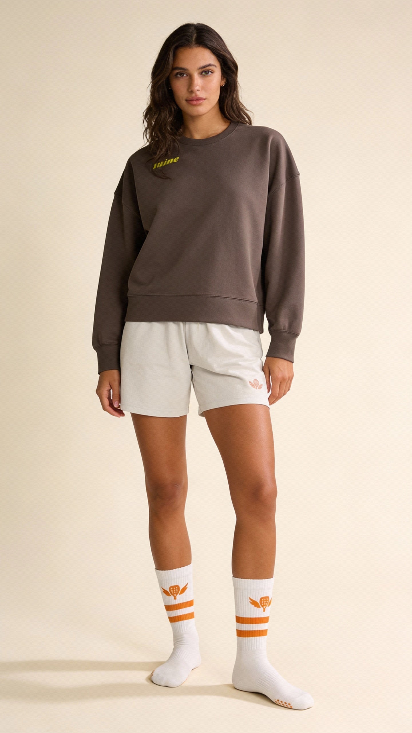 The “Mine” Padel Crop Sweatshirt