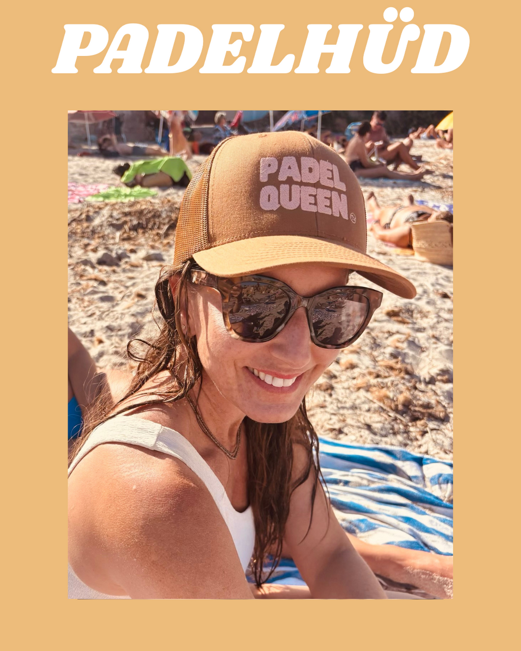 * LIMITED EDITION* Padelhüd 'Padel Queen' Trucker Cap
