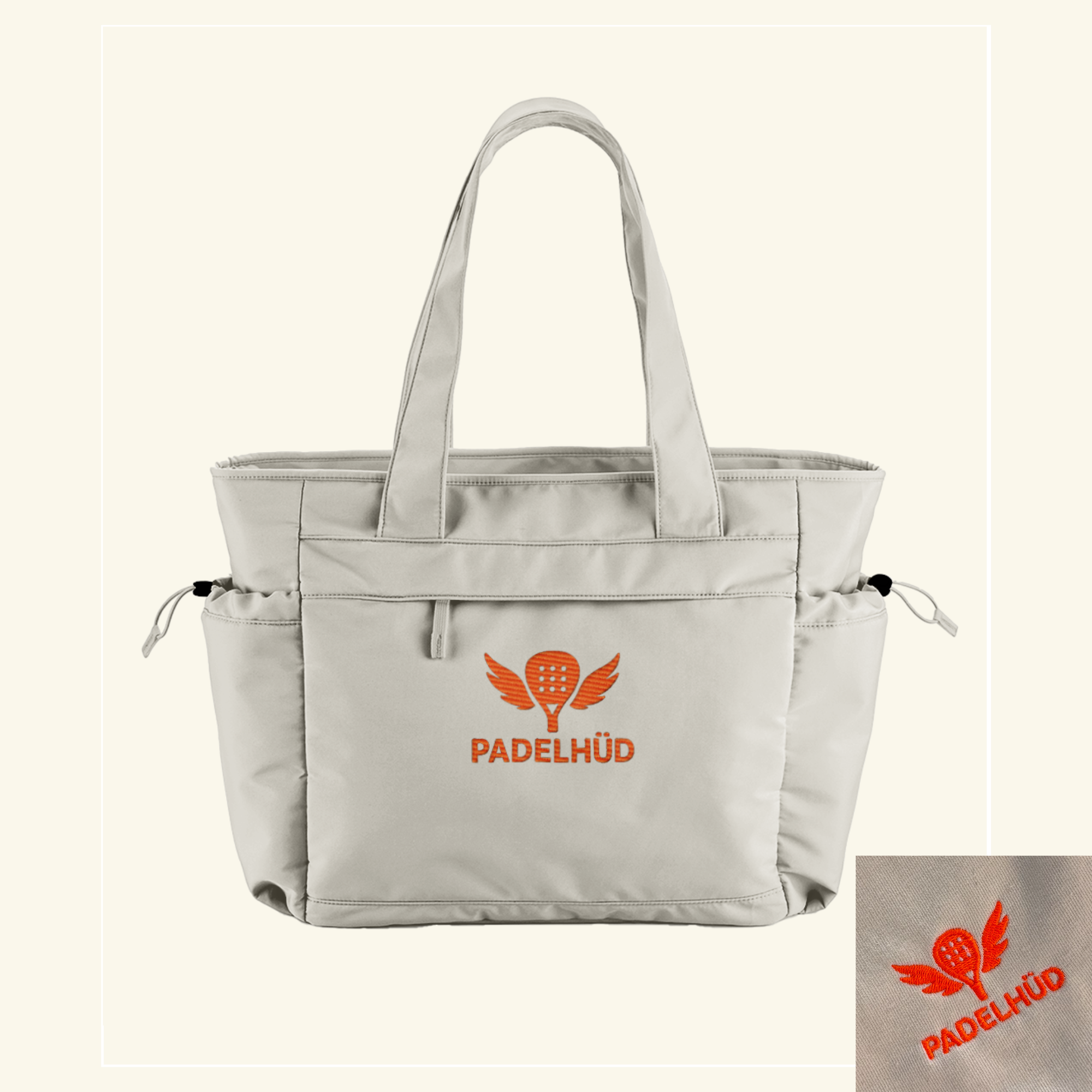 The Padelhüd Padel Tote - Waterproof Multi-Pocket Racket Bag