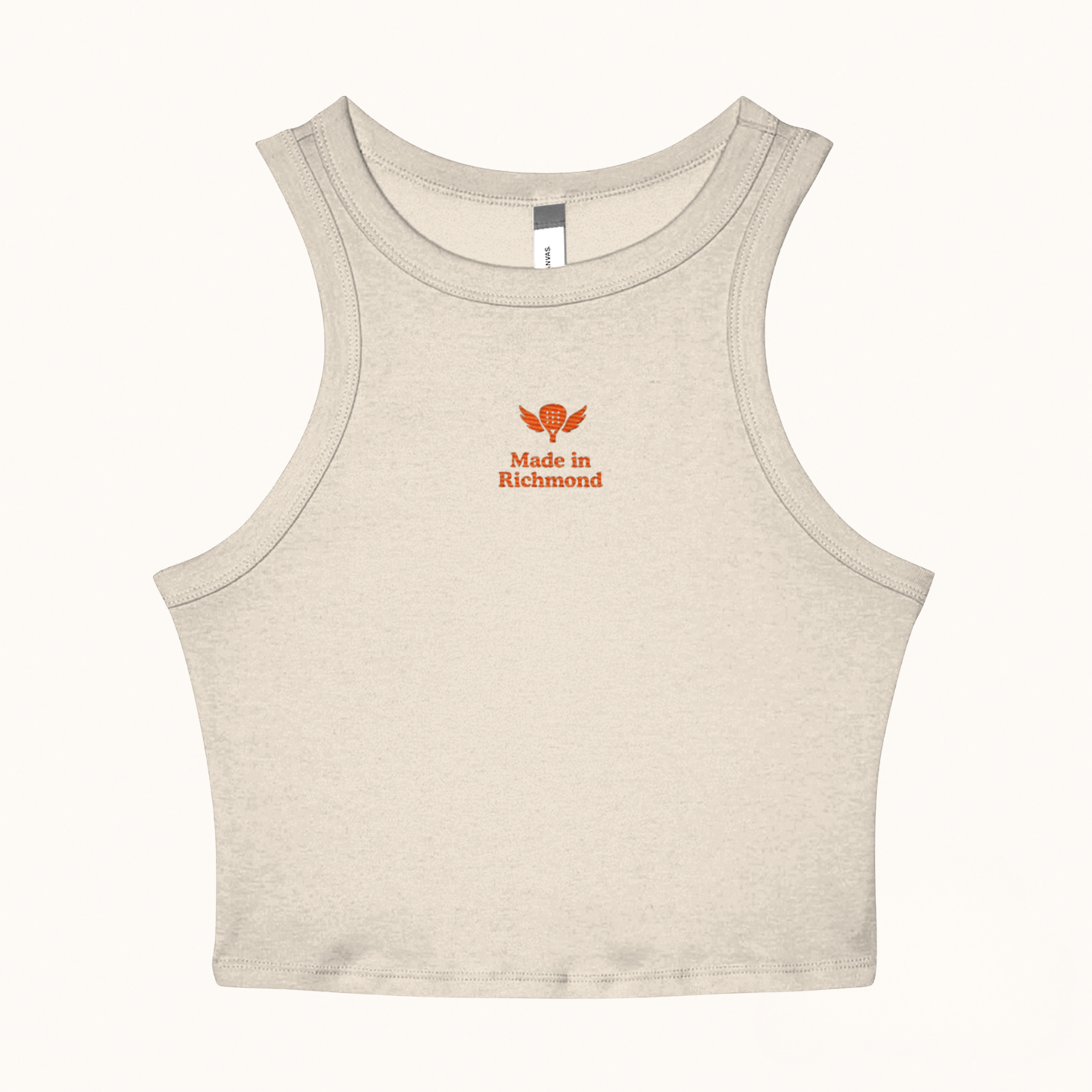 The Richmond Rib Crop Padel and Pilates Tank