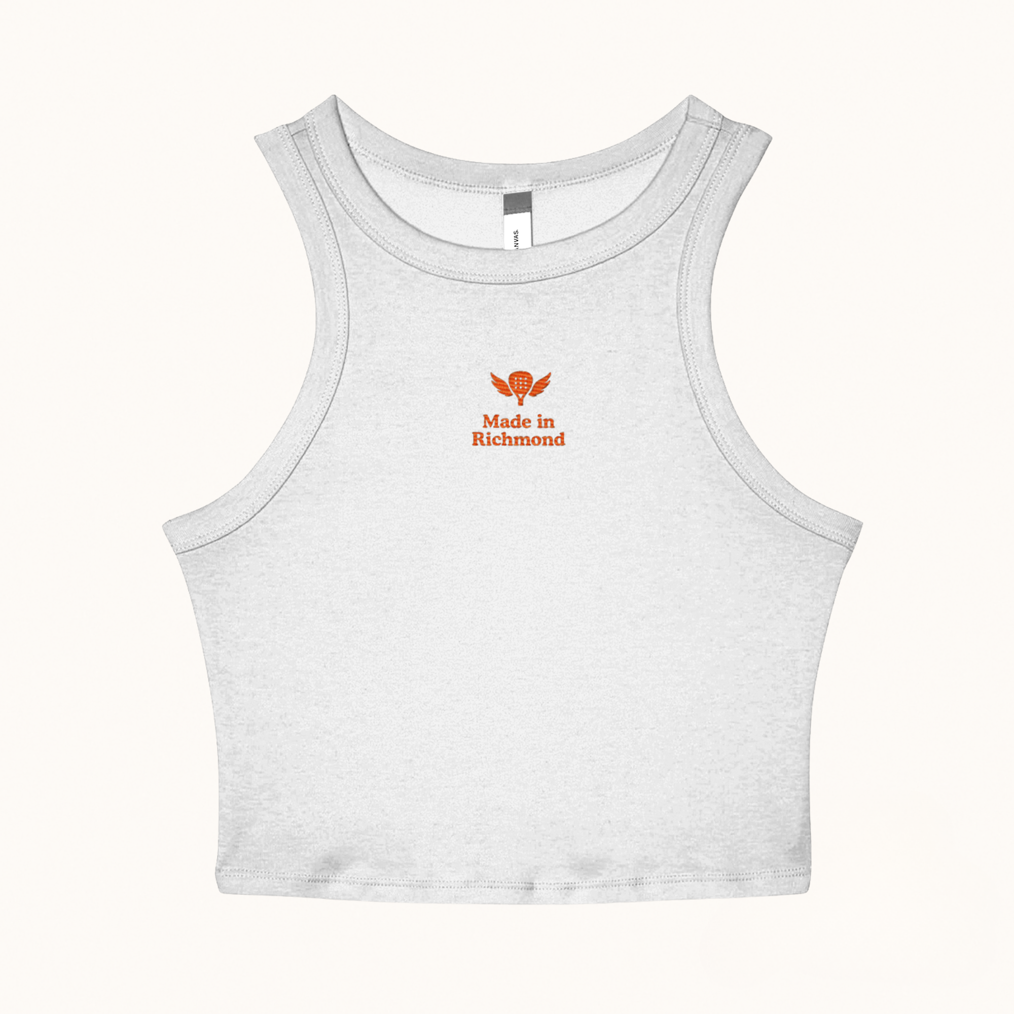 The Richmond Rib Crop Padel and Pilates Tank