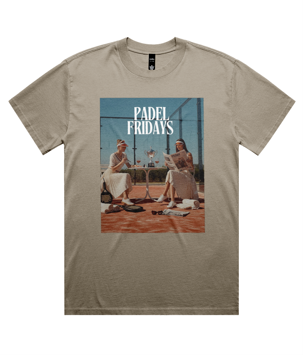Padel Fridays Tee – Clubhouse Classic