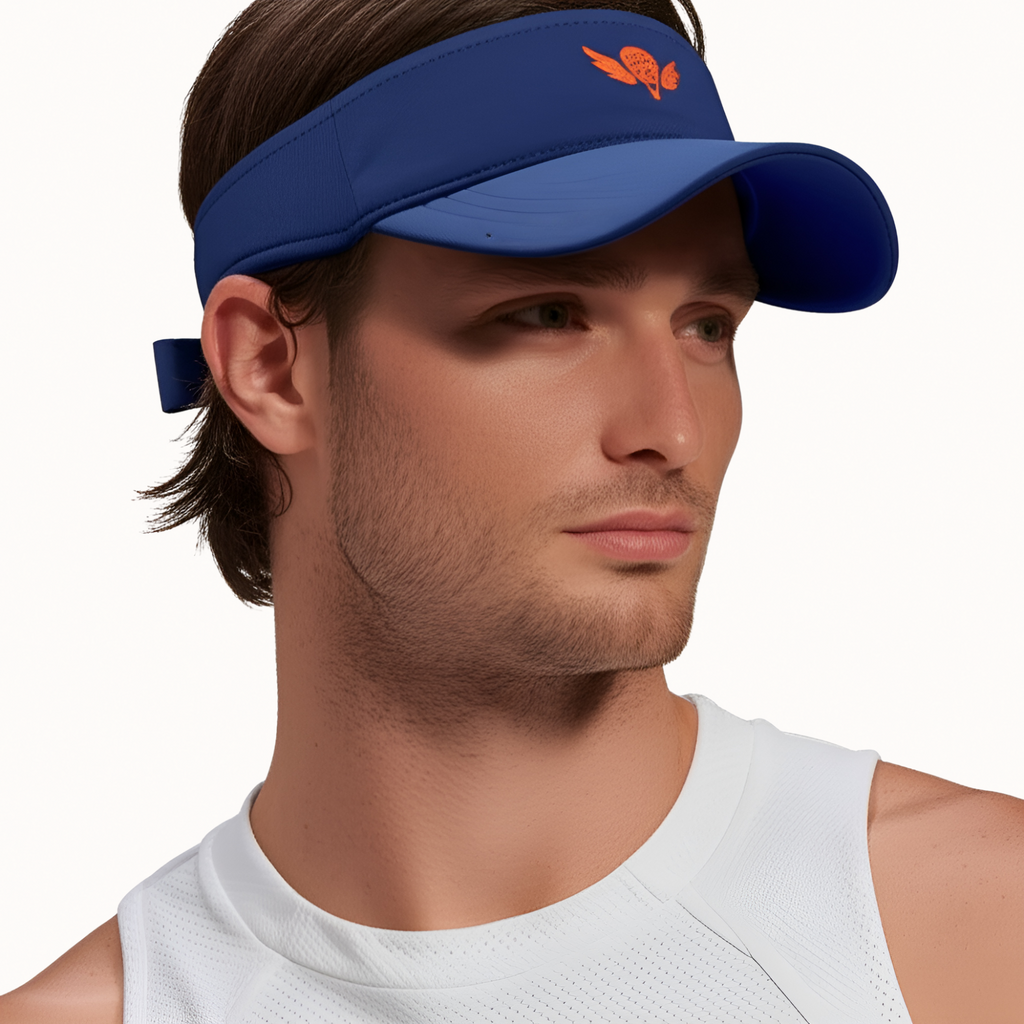 The Winged Padel Visor – Navy
